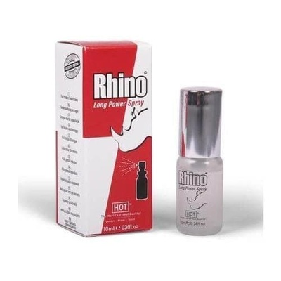 Пролонгирующий спрей Rhino Long Power Spray, 10 мл HOT (Прозрачный) 