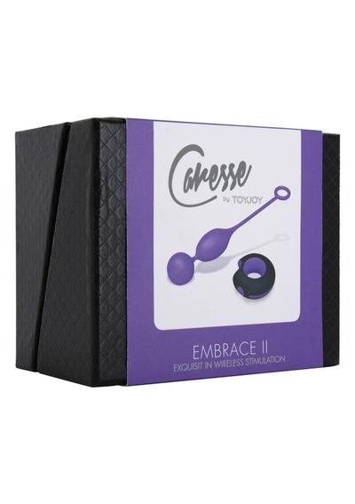 Виброяйцо Embrace II Remote Control Egg Toy Joy (Пурпурный) 