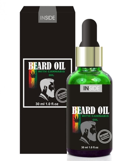 Inside Beard Oil - средство для бороды c маслом макадами, 30 мл (Прозрачный) 