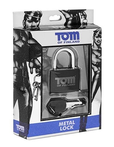 Tom of Finland Metal Lock - замок (Черный) 