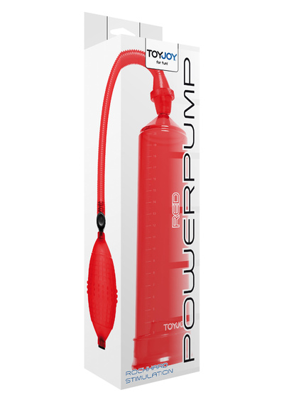 Помпа Pressure, 20Х5,5 см (красный) Toy Joy 