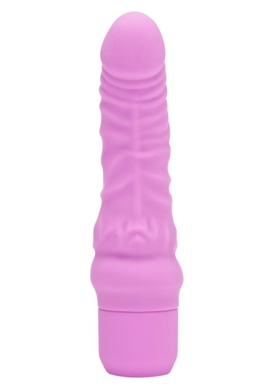 Toy Joy - Mini Classic G-spot Vibrator, Реалистичный вибратор с венами (розовый), 14х4 см 