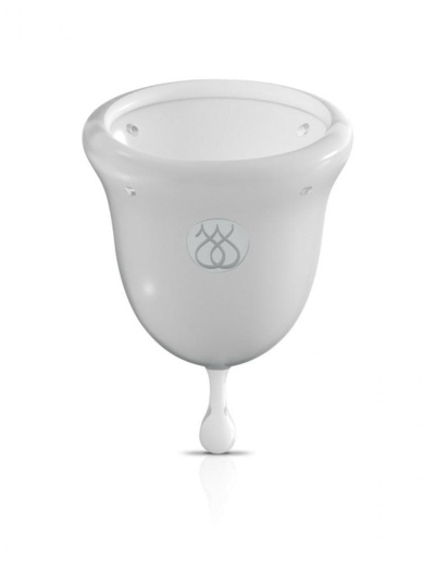 Jimmyjane Menstrual Cups - набор менструальных чаш, 14 мл и 21 мл (прозрачный) 