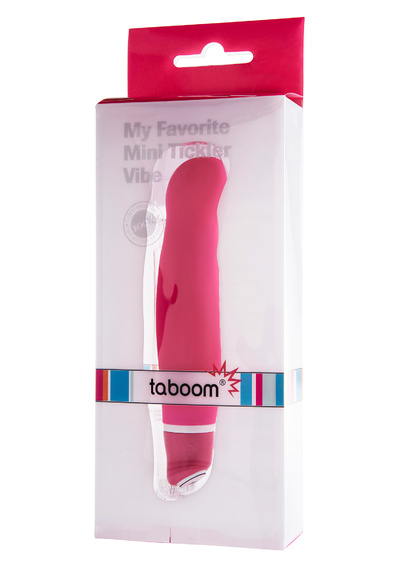 Taboom My Favorite Minitickler Vibe - вибратор для точки G,12х3 см (синий) 