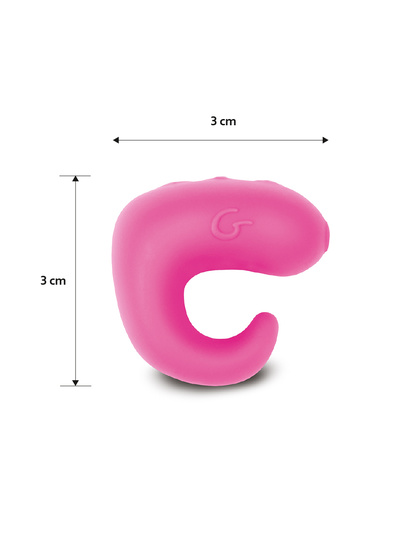 Gvibe Gring - Мини-вибратор на палец, 3 см (розовый) Gvibe (Англия) 