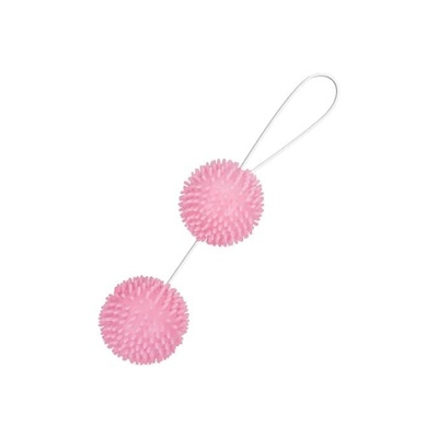 Вагинальные шарики Girly Giggle, 3 см (светло-розовый) Toy Joy (Светло розовый) 