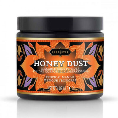 Ароматная пудра для тела KamaSutra Honey Dust Body Powder, тропическое манго, 170 г Kama Sutra 