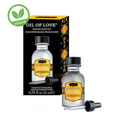 Возбуждающее масло-гель KamaSutra Oil of Love кокос и ананас, 22 мл Kama Sutra 