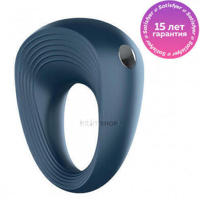 Виброкольцо Satisfyer Power Ring, синий 