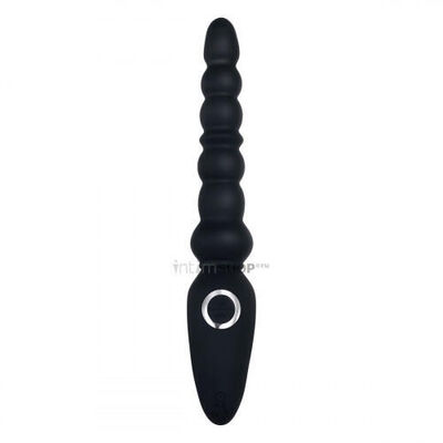 Анальная ёлочка Evolved Magic Stick с вибрацией, чёрная (Чёрный) 