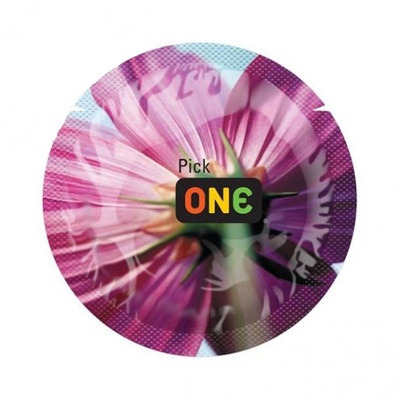 ONE Color Sensation - Презерватив цветной (лаванда) (Фиолетовый) 