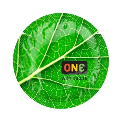ONE Color Sensation - Презерватив цветной (изумрудный) (Зеленый) 