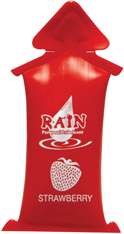 ONE Rain FunTastic Flavors - лубрикант на водной основе, 7,5 мл (клубника) (Прозрачный) 
