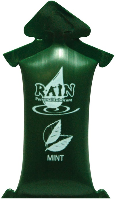 ONE Rain FunTastic Flavors - лубрикант на водной основе, 7,5 мл (мята) (Прозрачный) 