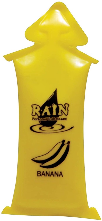 ONE Rain FunTastic Flavors - лубрикант на водной основе, 7,5 мл (банан) (Прозрачный) 