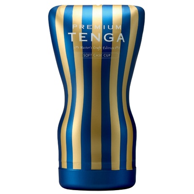 Tenga Premium Soft Case Cup - мастурбатор, 15.5х6.9 см. (белый) 