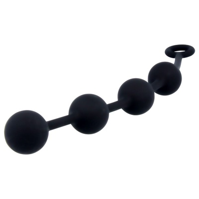 Nexus Excite Large Anal Beads - Анальные шарики, 27х3 см. (Черный) 