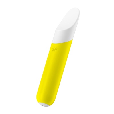 Satisfyer Ultra Power Bullet 7 - Вибропуля, 13,5х2,4 см., (желтая) (Желтый) 