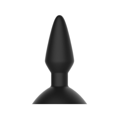 Magic Motion Equinox - анальная смарт-пробка с присоской (чёрная), 10.8х3.5 см (Черный) 