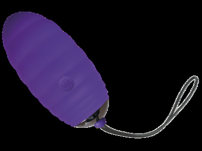 Adrien Lastic Ocean Breeze Purple Виброяйцо с пультом ДУ, 10 режимов работы, 7.5х3.4 см (фиолетовое) (Фиолетовый) 