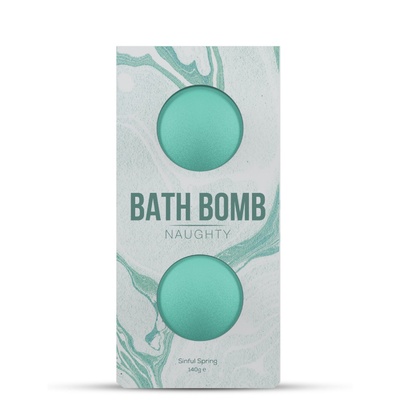 Dona Bath Bomb Naughty Sinful Spring набор бомбочек для ванны, 140 гр System JO (Бирюзовый) 