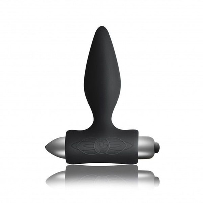 Rocks Off Petite Sensations Plug Black - анальный вибратор, 10х2 см. (чёрный) (Черный) 