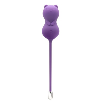 KisToy Paula - Вагинальные шарики с вибрацией с пультом, 3.2 см. (Фиолетовый) 