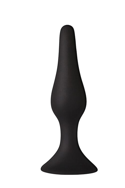 MAI Attraction Toys №33 анальная пробка на присоске, 11,5х3 см (чёрная) MAI (Испания) (Черный) 