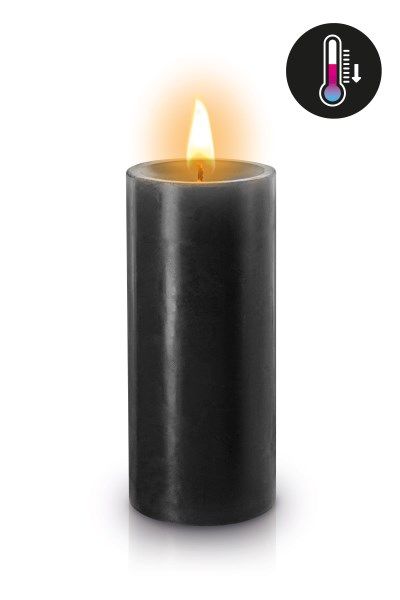 Fetish Tentation SM Low Temperature Candle Black - БДСМ-cвеча низкотемпературная, 10х4.5 см. (Черный) 