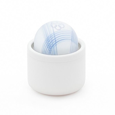 IROHA TEMARI Mizu мощный вибратор-шарик с 6 режимами вибрации, 7.1х6.1 см (голубой) 