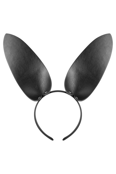 Fetish Tentation Bunny Headband - ушки зайки (Черный) 