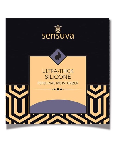 Sensuva - Ultra - Thick Silicone - Пробник лубриканта на силиконовой основе, 6 мл. Sensuva (США) (Прозрачный) 