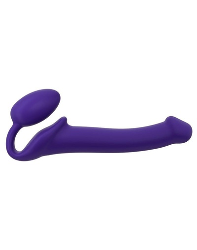 Strap-On-Me Violet M - безремневой страпон, 24.5х3.3 см (Фиолетовый) 