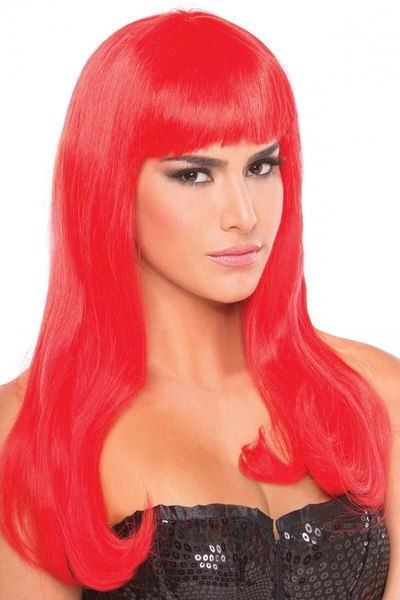 Be Wicked Wigs Pop Diva Wig Red - парик (красный) Be Wicked Wigs (США) 