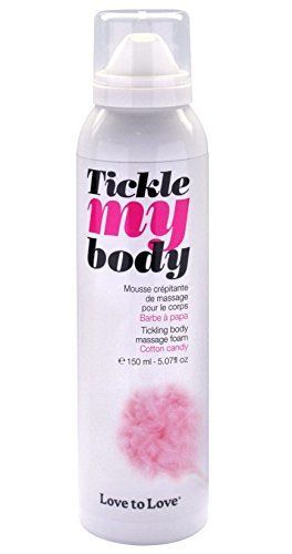 Love To Love Tickle My Body Cotton candy - увлажняющая массажная пена, 150 мл. (Прозрачный) 