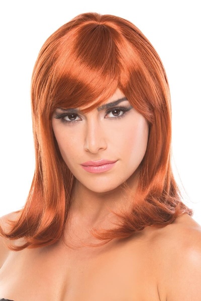 Парик Be Wicked Wigs Doll Wig Auburn - парик (рыжий) Be Wicked Wigs (США) (Оранжевый) 