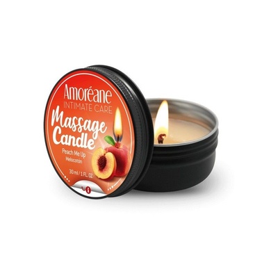 Amoreane Peach Me Up - Массажная свеча Соблазнительный персик, 30 мл Amoreane (Испания) (Прозрачный) 