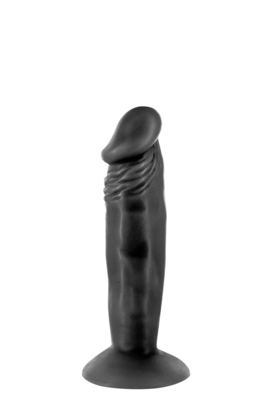 Real Body Real Zack Black - фаллоимитатор с присоской, 16х3,7 см. (Черный) 