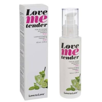 Love To Love Love Me Tender Mojito - натуральное массажное масло, 100 мл. (мохито) 