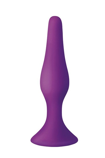 MAI Attraction Toys №34 анальная пробка на присоске, 12,5х3,2 см (фиолетовый) MAI (Испания) 