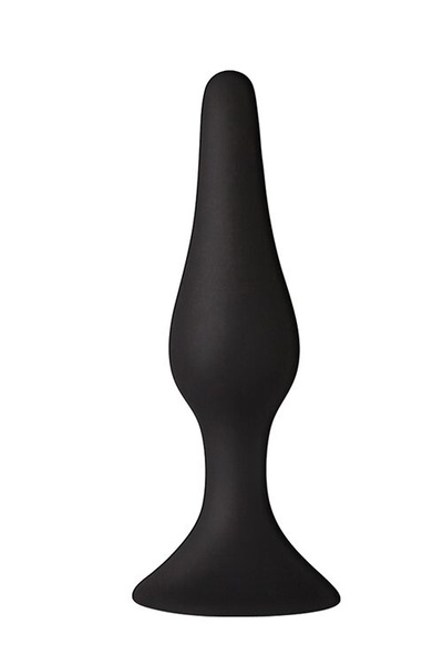 MAI Attraction Toys №34 анальная пробка на присоске, 12,5х3,2 см (чёрный) MAI (Испания) (Черный) 