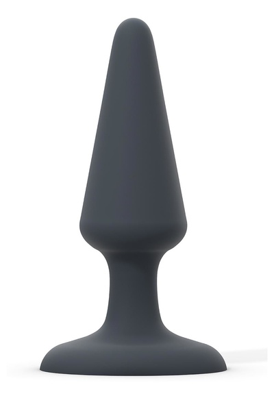 Dorcel Best Plug M анальная пробка мягкий soft-touch силикон, 13.5х4,1см (Черный) 
