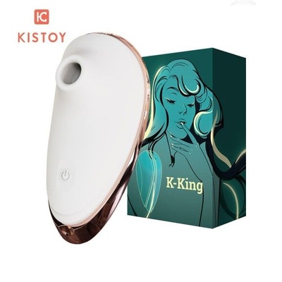 KisToy K-King Jungle вакуумный стимулятор клитора, 10.5 см (Зеленый) 