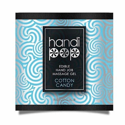 Sensuva Handipop Cotton Candy вкусный гель для мануальных и оральных ласк сахарная вата, 6 мл Sensuva (США) (Прозрачный) 