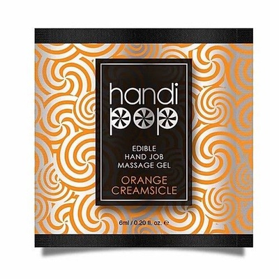 Sensuva - Handipop Orange Creamsicle - Вкусовой гель для орально-мануальных ласк, 6 мл. Sensuva (США) (Оранжевый) 