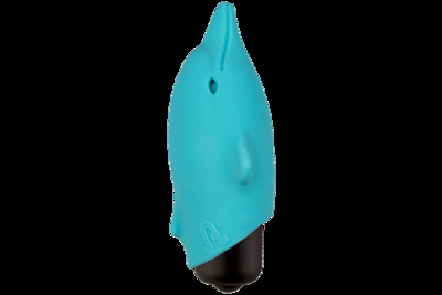 Adrien Lastic Pocket Vibe Flippy - вагинальный мини-вибратор, 7.5х2.5 см. (голубой) 