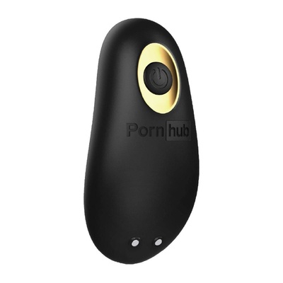 Pornhub Tempest - Клиторальный вибростимулятор, 9.3х4.7 см. Pornhub (Канада) (Черный) 
