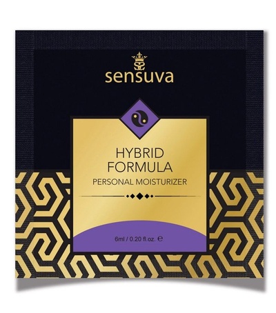 Sensuva - Hybrid Formula - Пробник съедобной смазки на гибридной основе, 6 мл Sensuva (США) (Прозрачный) 