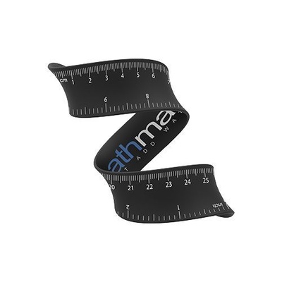 Bathmate Measuring Gauge V2 гибкая линейка для измерения длины, диаметра и окружности члена (Черный) 