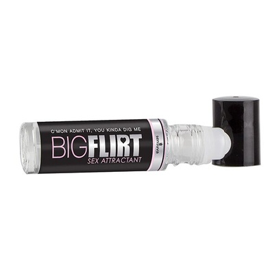 Sensuva Big Flirt Sex Attractant 0.34oz Roll-On Tube - Феромоны унисекс, 10 мл. Sensuva (США) (Прозрачный) 